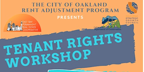 Tenants Rights Workshop with Oakland Rent Adjustment Program tickets