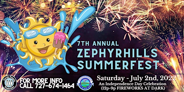 7th Annual Zephyrhills Summerfest Fireworks (July 2nd)