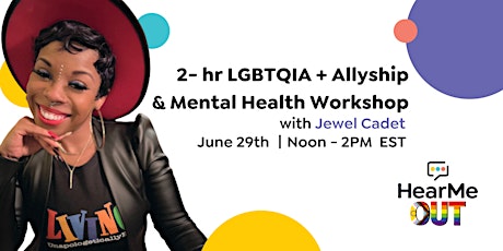 LGBTQIA+ Allyship & Mental Health (2-hr Workshop) primary image