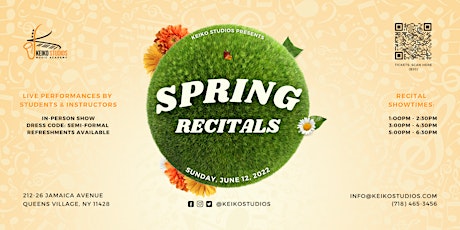 Spring Recitals 2022 tickets