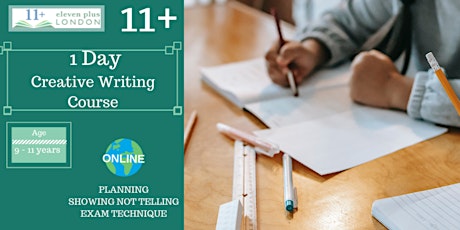 1 Day 11+  Creative Writing Course  (ONLINE) tickets