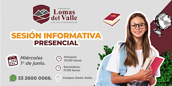 Sesión informativa Colegio Lomas del Valle campus Santa Anita