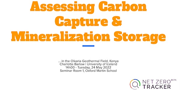 Assessing carbon capture & mineralization storage in Kenya