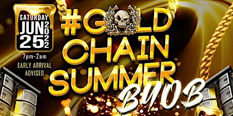 Gold Chain Summer tickets