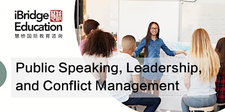 Public Speaking, Leadership and Conflict Management Webinar tickets