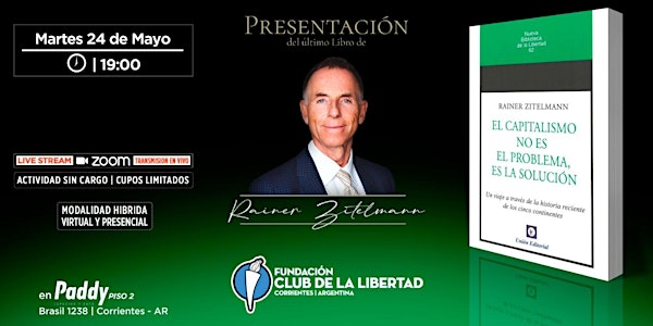 CLUB DE LA LIBERTAD - EVENTO PRESENCIAL - PRESENTACIÓN DEL LIBRO