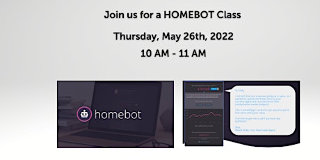 Homebot- Leverage Technology with Past Clients & Buyers tickets