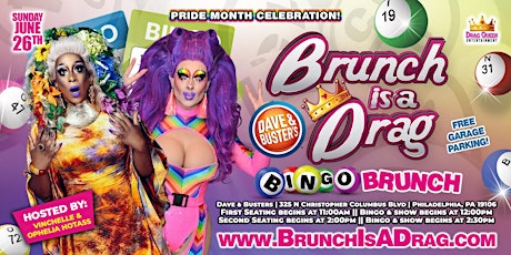 Brunch is a Drag -  Pride BINGO Brunch at Dave & Busters! tickets