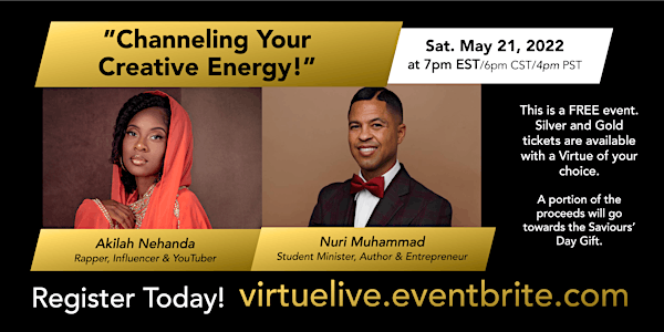Virtue LIVE!: "Channeling Your Creative Energy!"