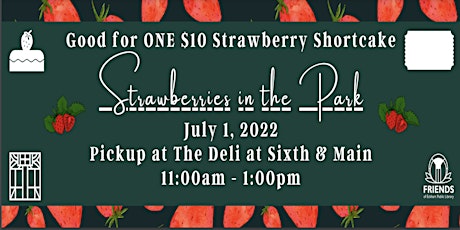 Strawberries in the Park tickets