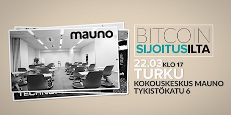 Bitcoin-sijoitusilta Turku primary image