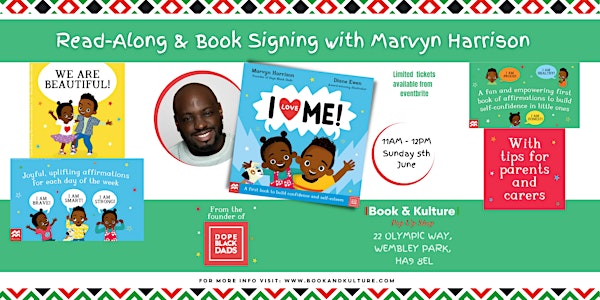 Read-Along & Book Signing With Dope Black Dad Founder: Marvyn Harrison