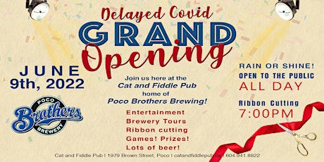 Poco Brothers Brewery Grand Opening tickets