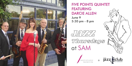 JAZZ THURSDAY- Five Points Quintet featuring Darcie Allen tickets