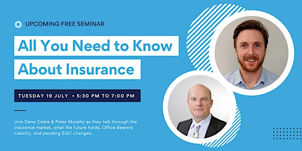 All You Need to Know About  Insurance With Crombie Lockwood [Free Seminar]