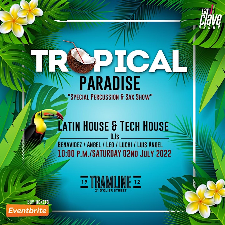 Tropical Paradise (Latin House & Tech-house Party) image
