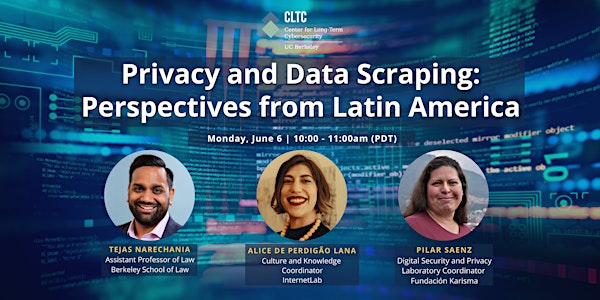 Privacy and Data Scraping: Perspectives from Latin America