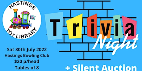 Hastings Toy Library Trivia & Auction Night tickets