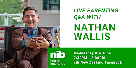 Ask Me Anything Q&A with Nathan Wallis,  nib parenting expert tickets