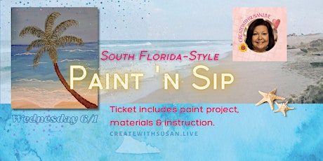 Create With Susan Live at The Falls: South Florida-Style tickets