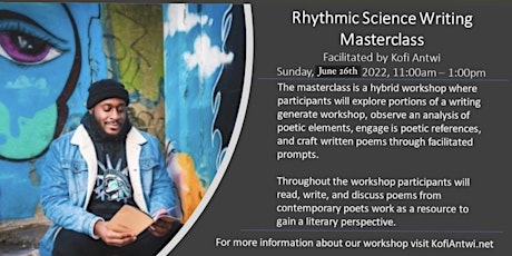 Rhythmic Science Writing Masterclass tickets