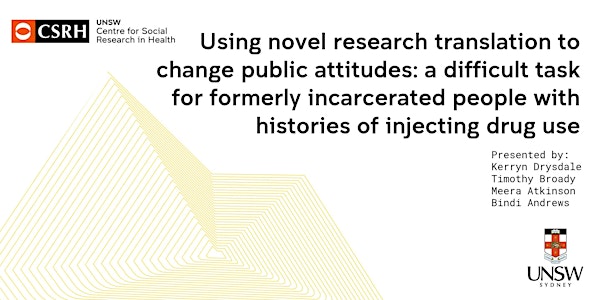 Using novel research translation to change public attitudes