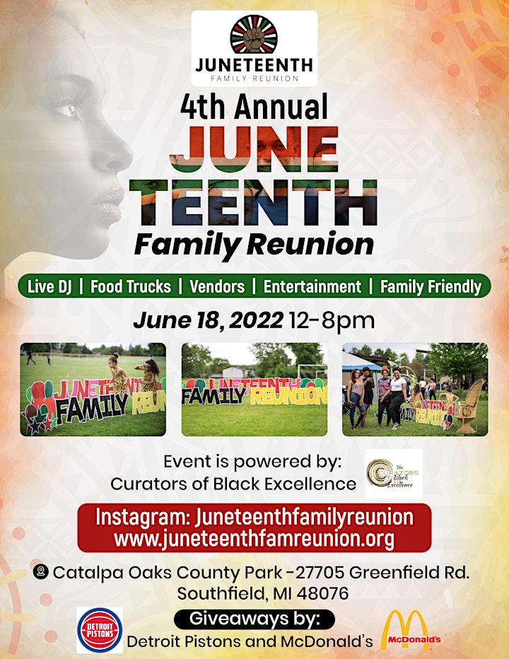 4th Annual Juneteenth Family Reunion image