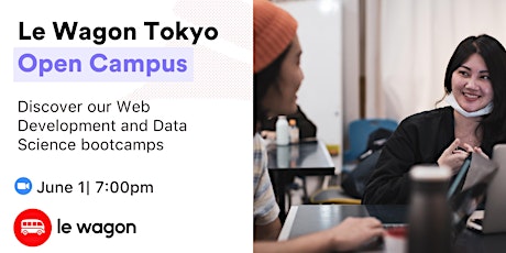 Online Open Campus - Discover our Web Development & Data Science bootcamps! Tickets