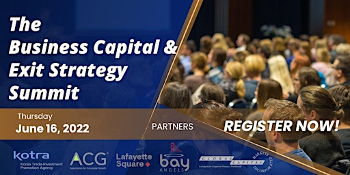 The Business Capital & Exit Strategy Summit