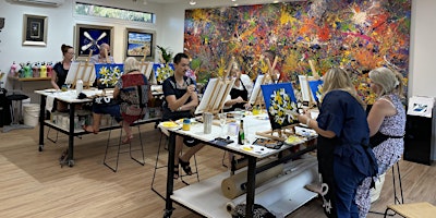 Imagem principal de Art with Hart - Premium paint and sip experience with David Hart