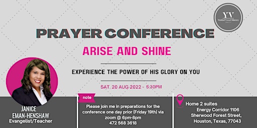 PRAYER CONFERENCE 2022 - ARISE AND SHINE