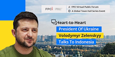President Volodymyr Zelenskyy Talks To Indonesia tickets