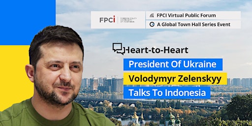 President Volodymyr Zelenskyy Talks To Indonesia
