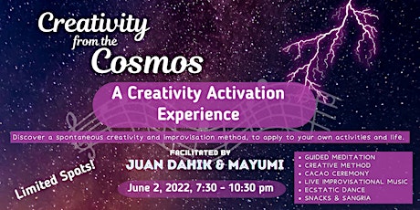 Creativity from the Cosmos tickets