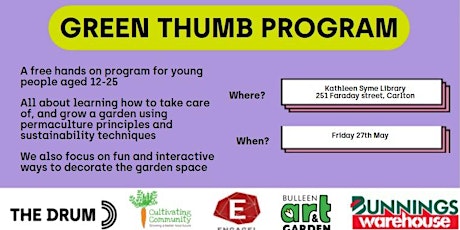 Youth Space Gardening Session - Green Thumbs tickets