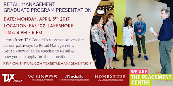 TJX Canada Retail Management Graduate Presentation