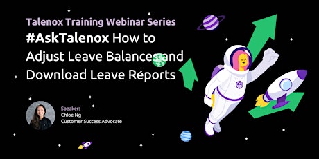 #AskTalenox How To Adjust Leave Balances and Download Leave Reports? tickets