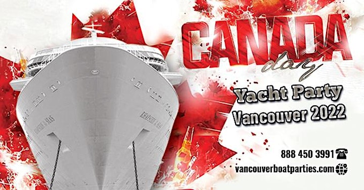 Victoria Day Weekend Boat Party Vancouver 2022 | Tickets Starting at $25 image