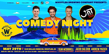 Comedy Night in Whistler | JNT Comedy Tour @ Whistler Brewing Company