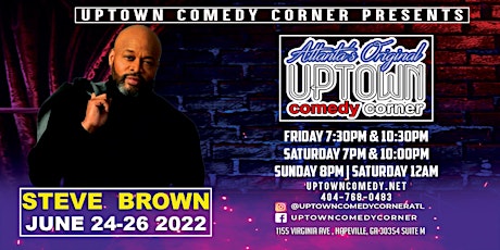 Comedian Steve Brown,  Live at Uptown Comedy Corner tickets