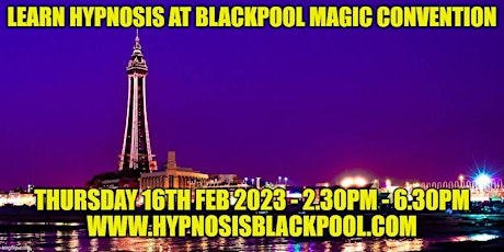 Learn Stage Hypnosis & Street Hypnotist Secrets Blackpool Magic Convention primary image