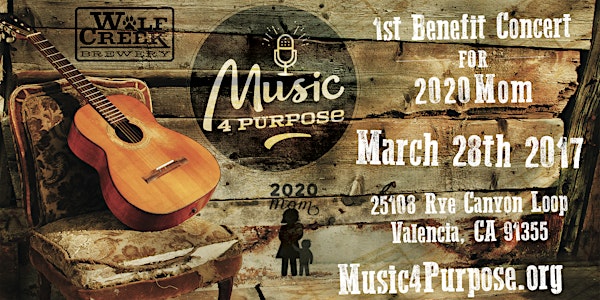 Music 4 Purpose Benefit Concert for 2020 Mom