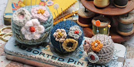 Beginners & Beyond Crochet-along | Round & Round the Garden Pincushion tickets