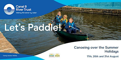 Let's Paddle (Canoeing) Summer Holidays - Leeds: Armley