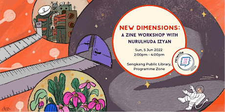 New Dimensions: a Zine Workshop | Teens Takeover | re:write tickets