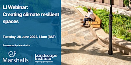 LI Webinar: Creating Climate resilient spaces tickets
