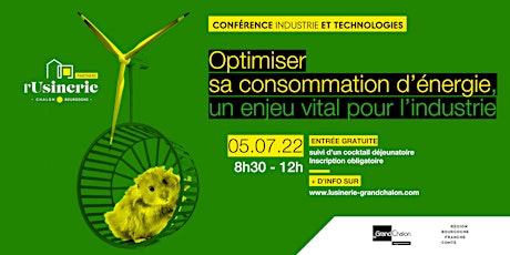 Conférence Industrie et Technologies - Optimiser sa consommation d’énergie billets