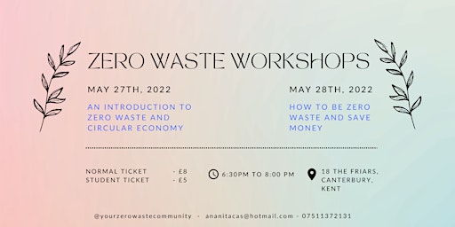 Zero Waste Workshops