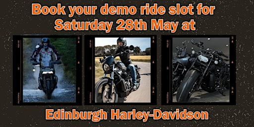 Saturday 28th May - Demo Ride Event