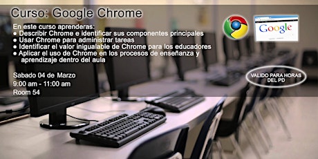 Imagen principal de Curso: Google Chrome